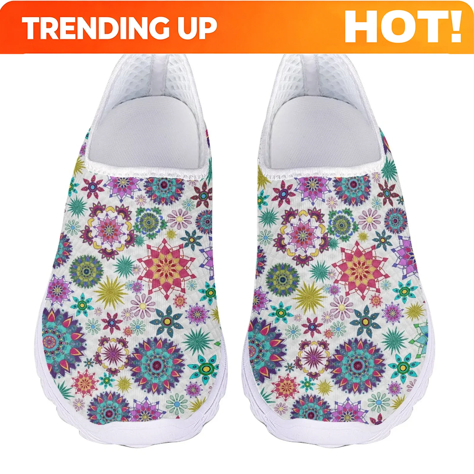 3D Printing Nylon - Mocassins femininos com estampa 3D de