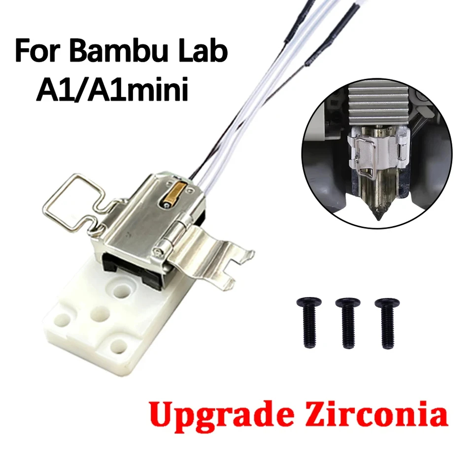 3D Printing Bambu Lab - Conjunto de Aquecimento Atualizado para Hotend