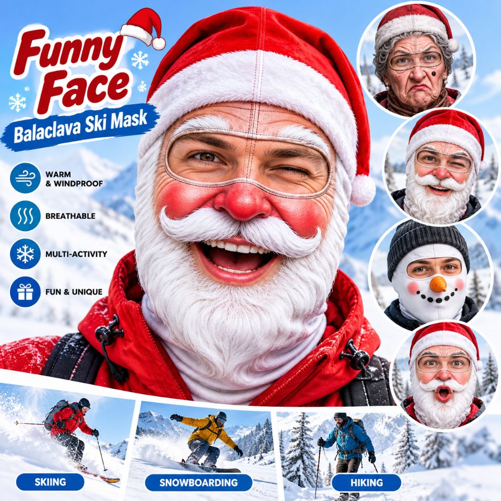 Máscara de Natal com Estampa 3 - 3D Printing Mask avaliação e preço
