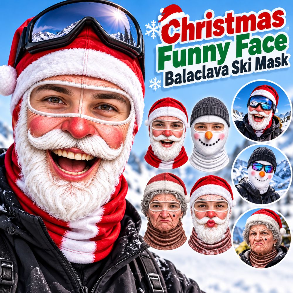 Máscara de Natal com Estampa 3 - 3D Printing Mask avaliação e preço