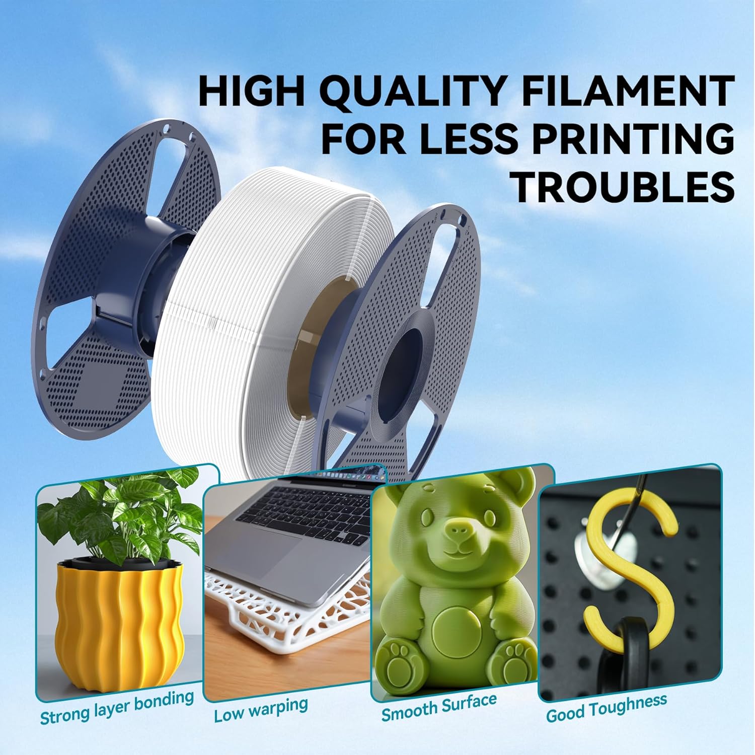 Sunlu pla/pla +/petg/selha/pla - 3D Printing Industry avaliação e preço