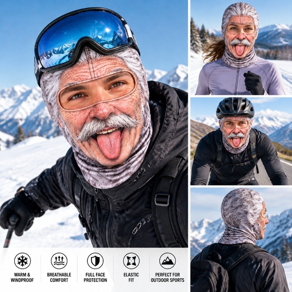 Máscara Térmica Dralon com Imp - 3D Printing Mask avaliação e preço